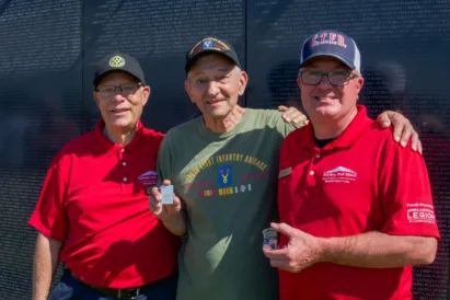 Zippo Lighter From Wheeling Found In Vietnam War Reunited With Veteran Who Found It